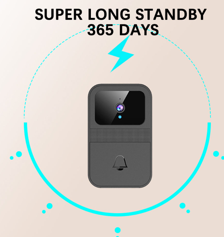 Smart Home Doorbell Video Low Power WIFI Link Rechargeable Model Doorbell Night Vision HD Intelligent Security 1 Drag 1 Home