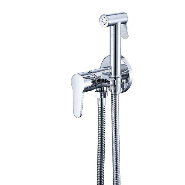 Brass black toilet seat bidet faucet