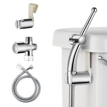 WATERSENSE BA2307 Europe Portable Toilet Seat Faucet Handheld Sprayer Bidet Attachment