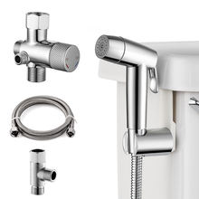 WATERSENSE BA2307 Europe Portable Toilet Seat Faucet Handheld Sprayer Bidet Attachment