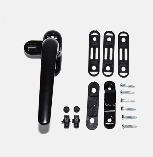 Custom Modern Aluminum Window and Door Handles for Villa and Hotel Use with Easy Installation