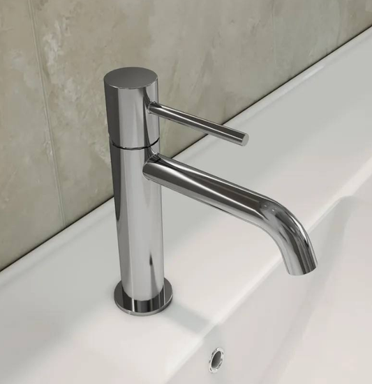Chromed Bathroom Faucet Basin Tap Set with Bidet Mixer Hot/Cold Water Control for Hotel and Apartment Use