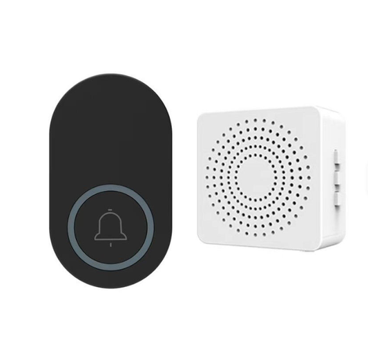 Smart Wireless Doorbell Mini Size, USB Plugin, Waterproof IP44, 38 Chimes, 150m Long Distance