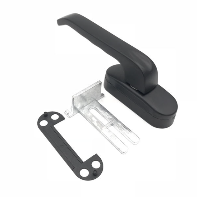 Modern Gold Interior Door Handle Good Design Zinc Alloy Aluminium Lever Hardware for Home Office Windows Durable Brass Material