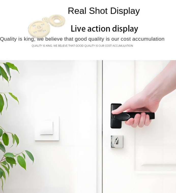 Hot Selling Modern Simple Design Plastic Steel Aluminum Alloy Door & Window Handles Made in China