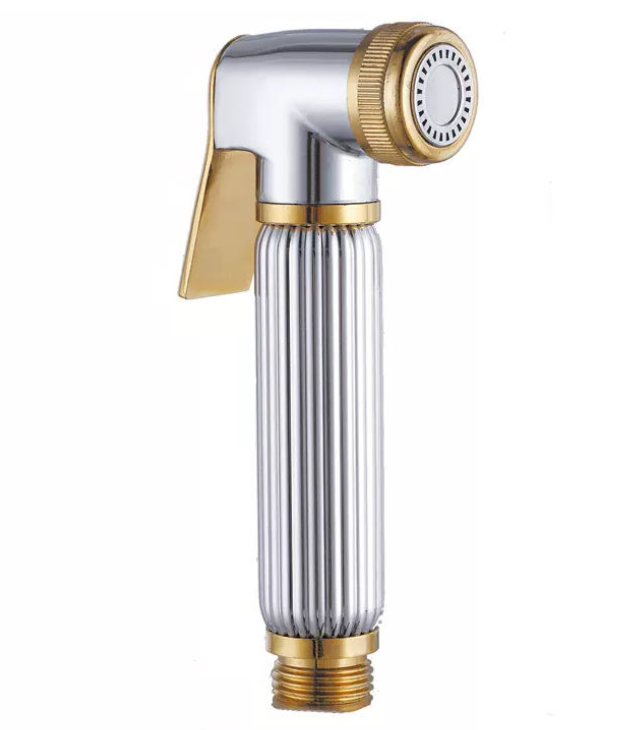 Comfortable Toilet Shower Hand Held Bidet Cold and Hot Bathroom Spray Shattaf