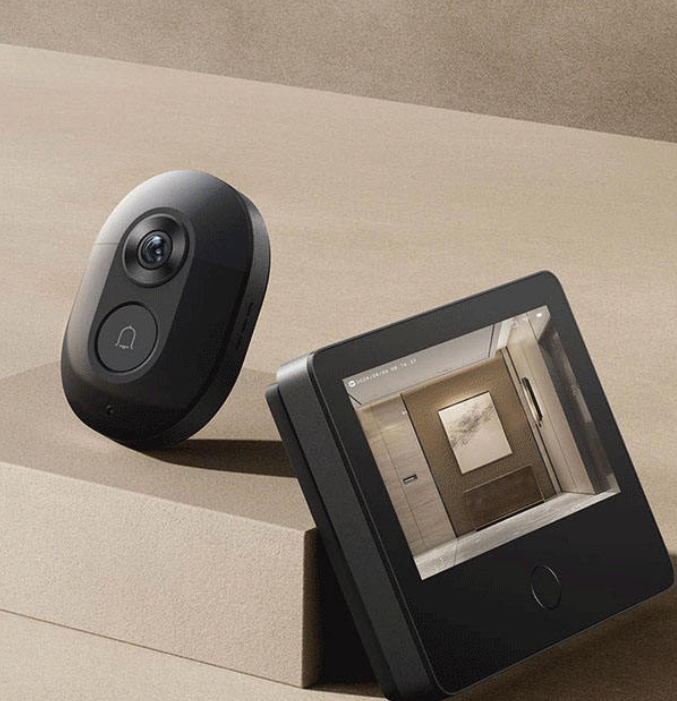 2024 5.0 Inch Display 3MP WIFI Mijia Mi Cat Eye 2 Video Doorbell Peephole Camera for Xiaomi Smart