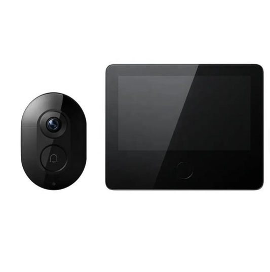 2024 5.0 Inch Display 3MP WIFI Mijia Mi Cat Eye 2 Video Doorbell Peephole Camera for Xiaomi Smart